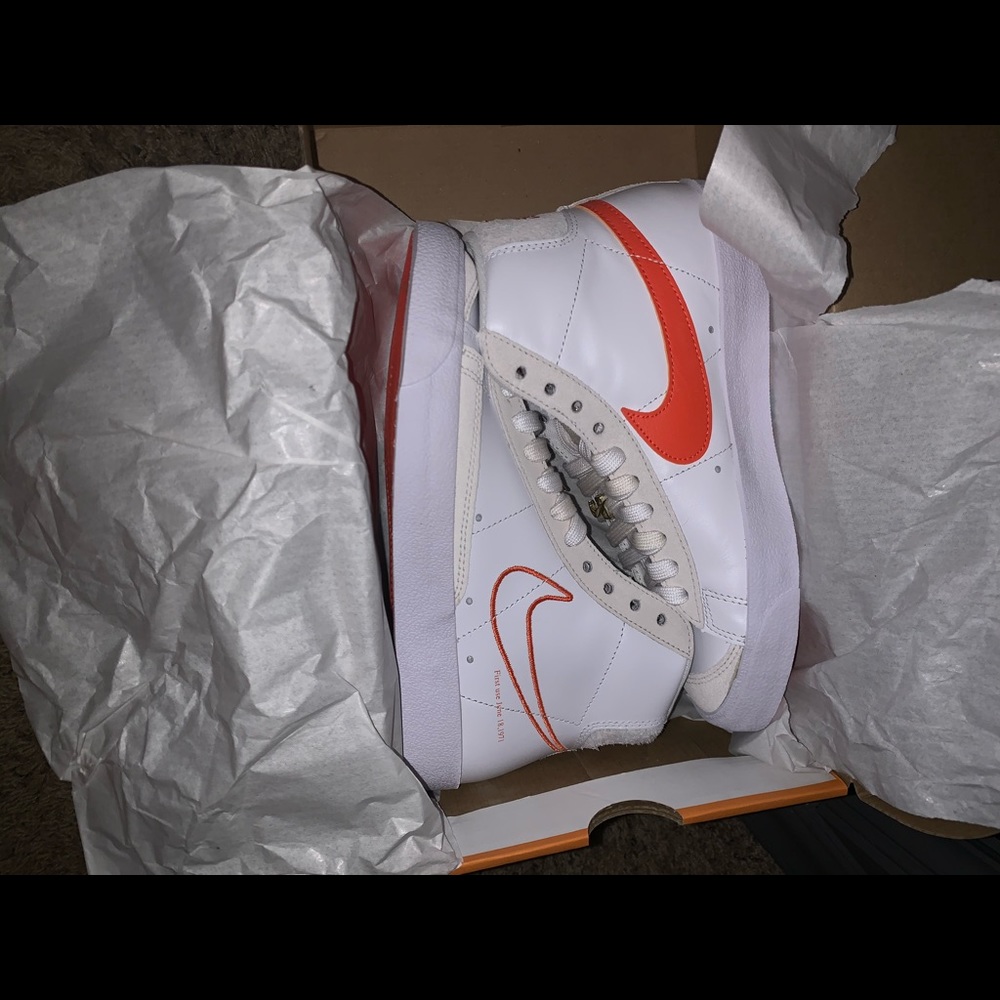 Nike Blazers: First Use Edition Orange